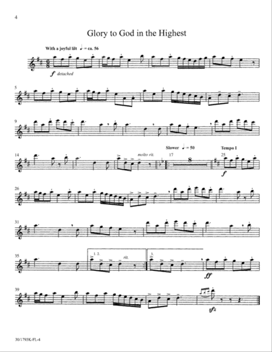 Good King Wenceslas - Inst Parts Choir scores gallery preview page 5