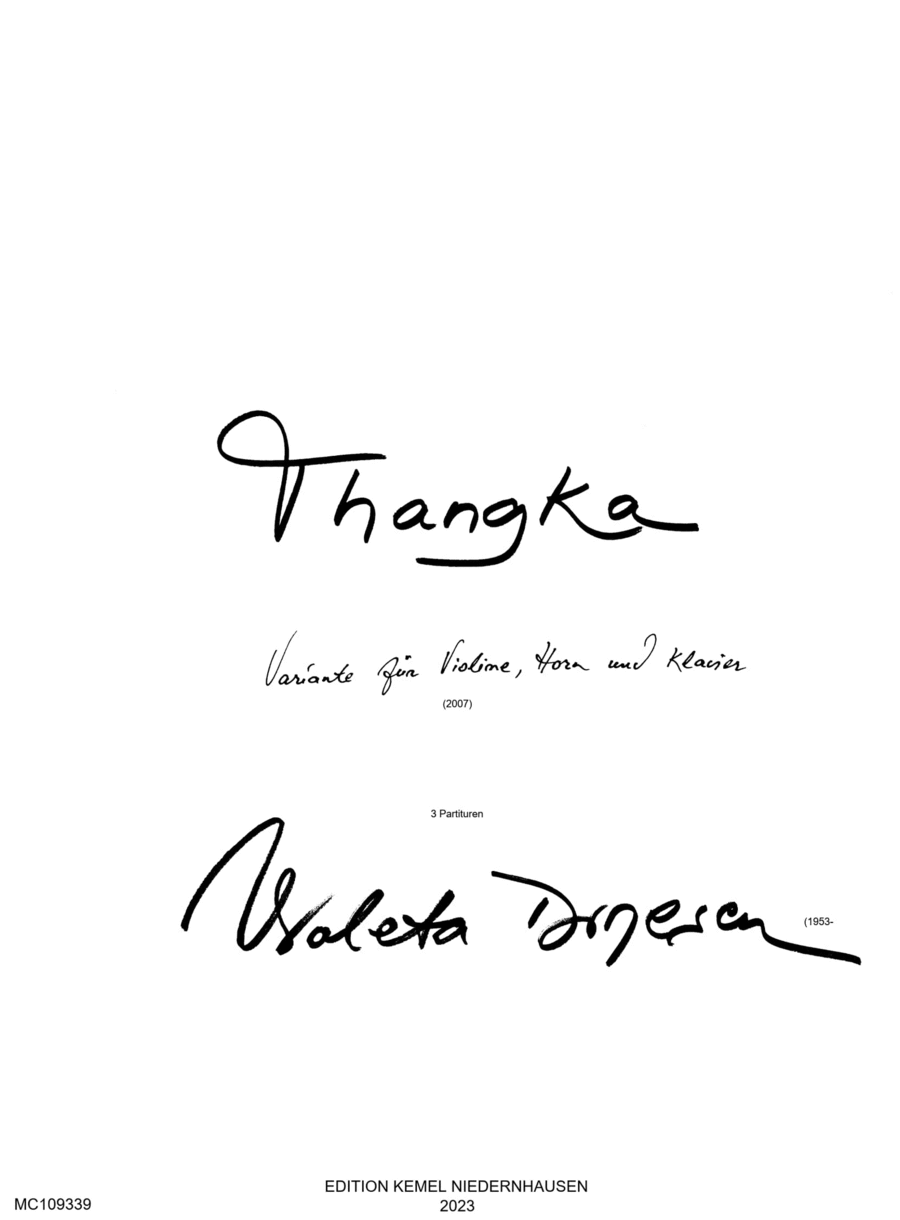 Thangka Horn scores gallery preview page 1
