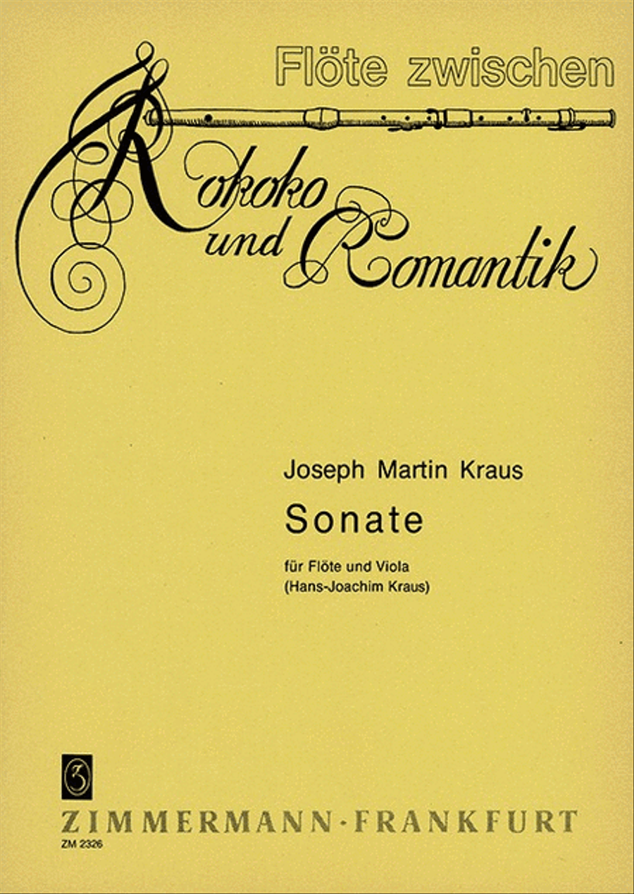 Sonata Flute scores gallery preview page 1