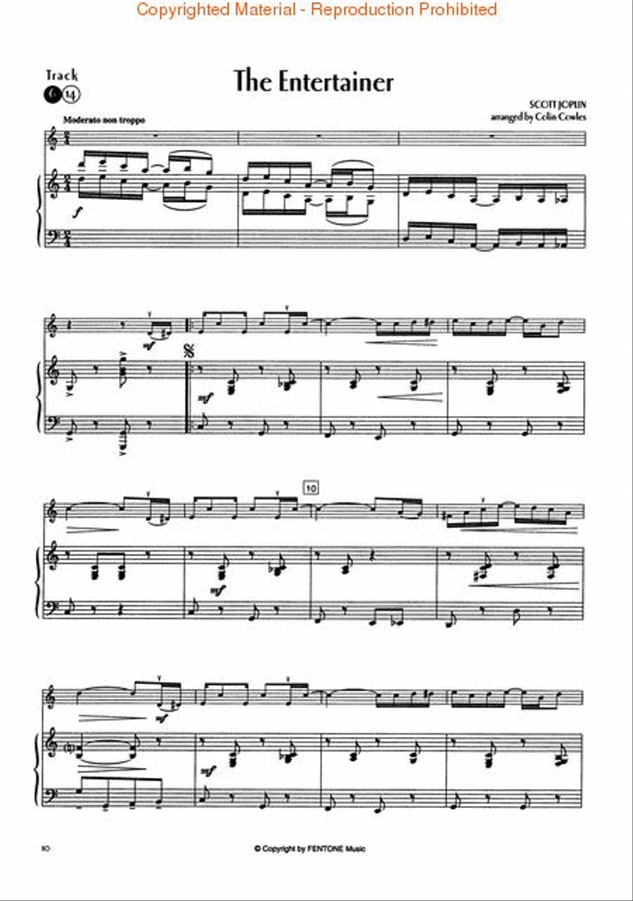 Ragtime Favourites by Scott Joplin Violin scores gallery preview page 3