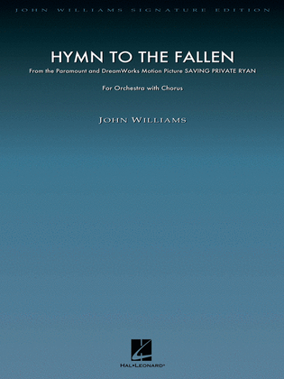 Book cover for Hymn to the Fallen (from Saving Private Ryan)
