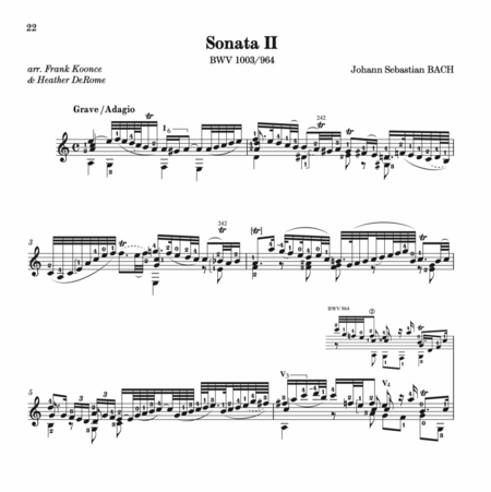 Violin Sonata II, BWV 1003