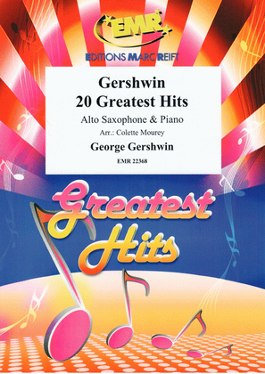 Book cover for Gershwin 20 Greatest Hits