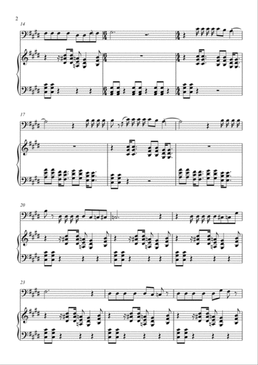 One Step Closer Double Bass scores gallery preview page 2