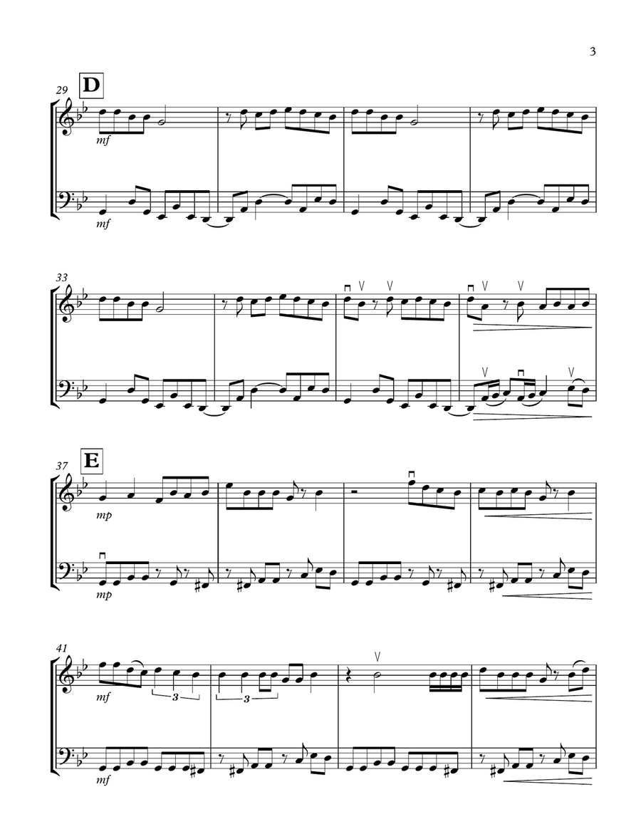 Havana String Duet scores gallery preview page 3