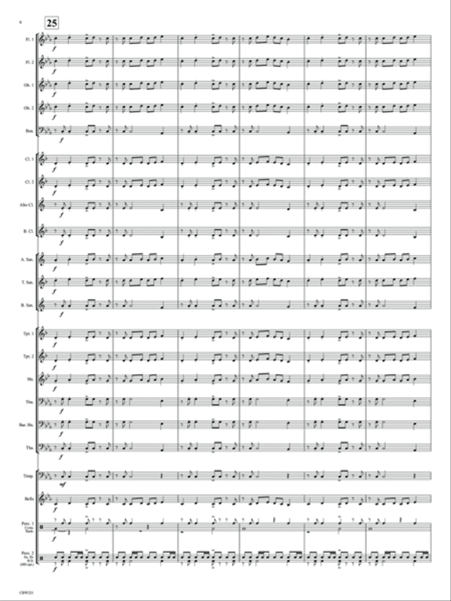 Accentus Concert Band scores gallery preview page 7