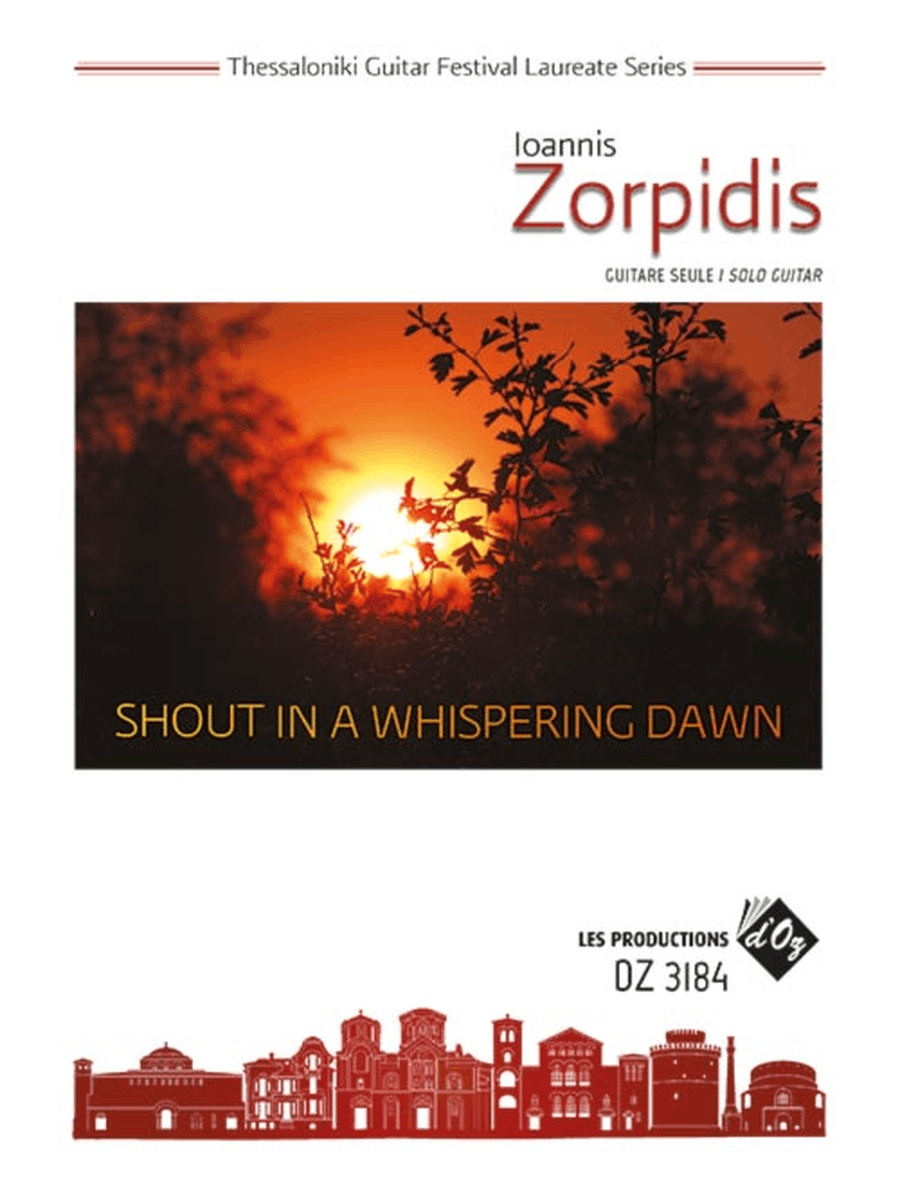 Shout in a Whispering Dawn Classical Guitar scores gallery preview page 1