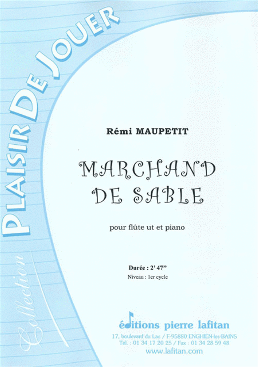 Marchand de Sable Flute Solo scores gallery preview page 1