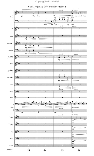 In My Place - Full Score and Parts plus CD with Printable Parts