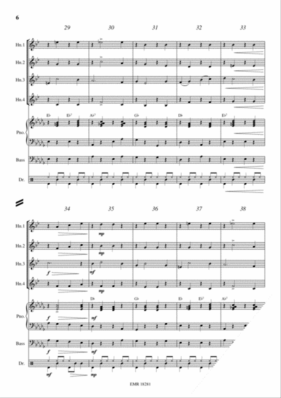 Popcorn Horn scores gallery preview page 6