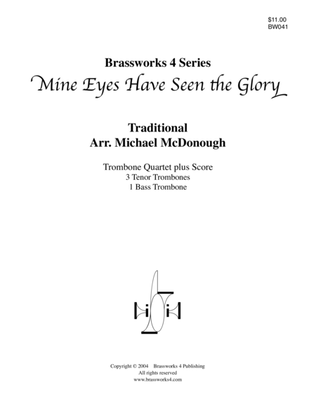Book cover for Mine Eyes Have Seen The Glory