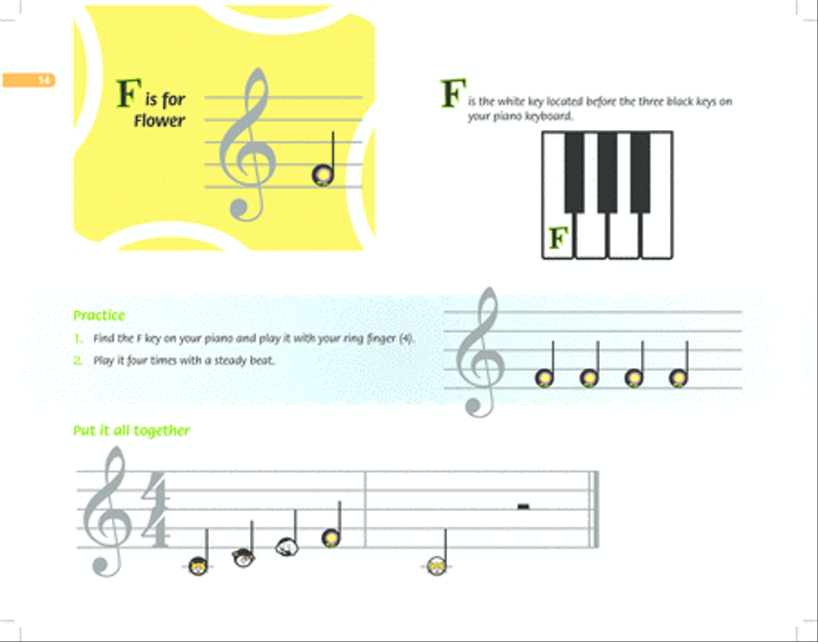 Learning to Play Piano for the Very Young Piano Method scores gallery preview page 15