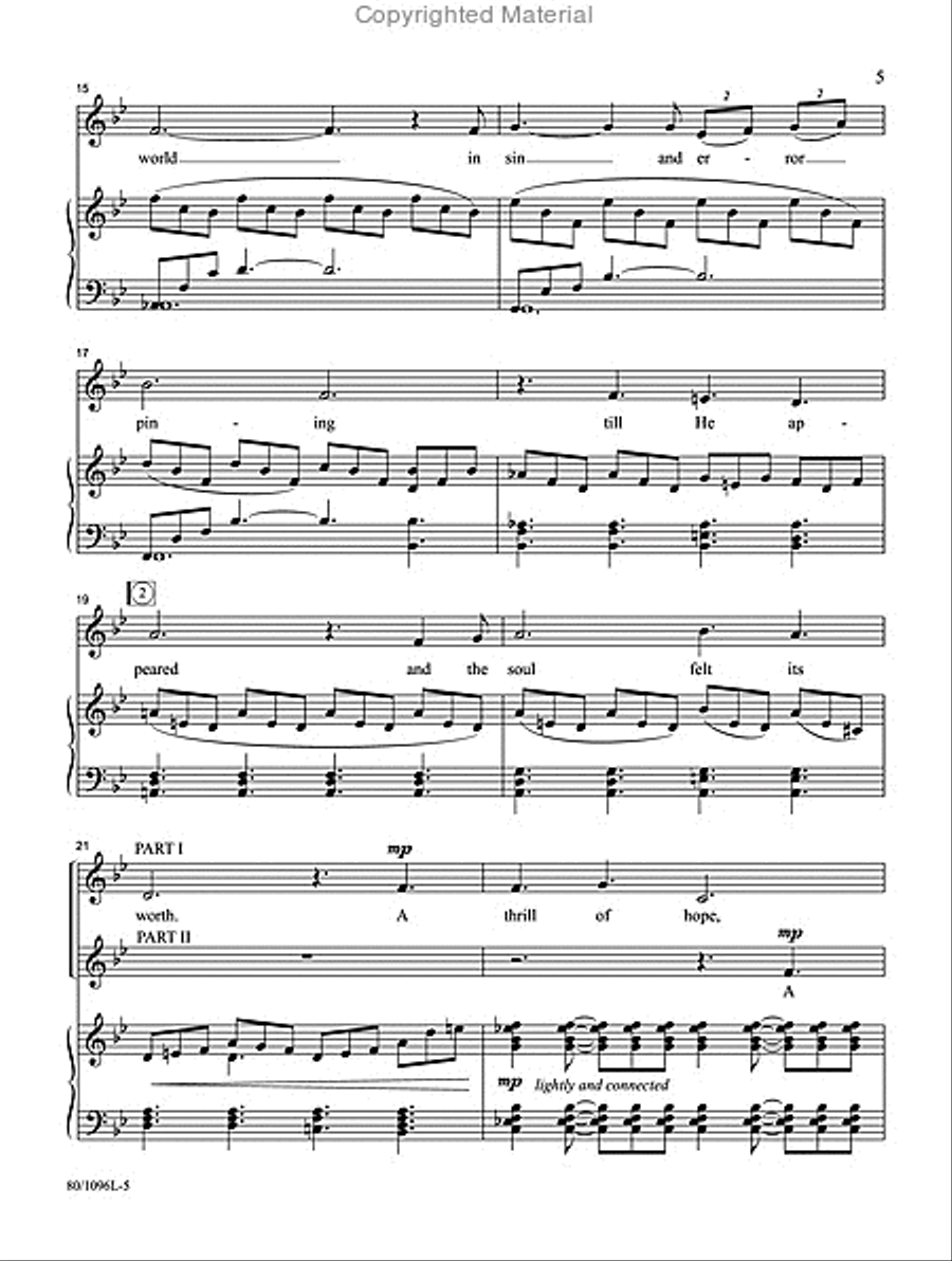 O Holy Night - Vocal Duet Medium Voice scores gallery preview page 4