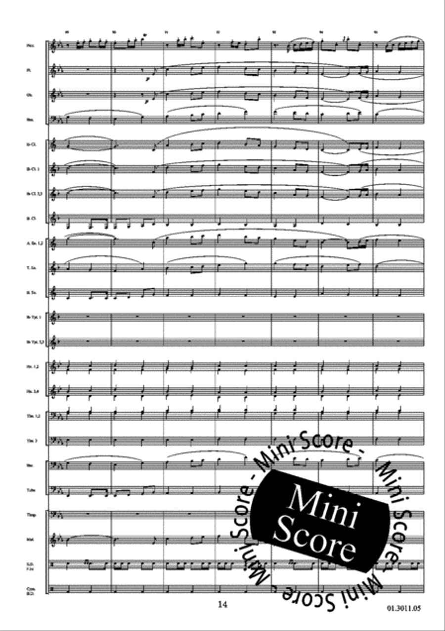 A Commenda Concert Band scores gallery preview page 18