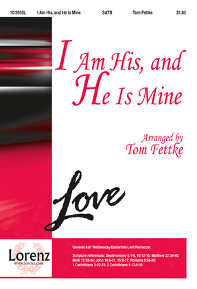 Book cover for I Am His, and He Is Mine