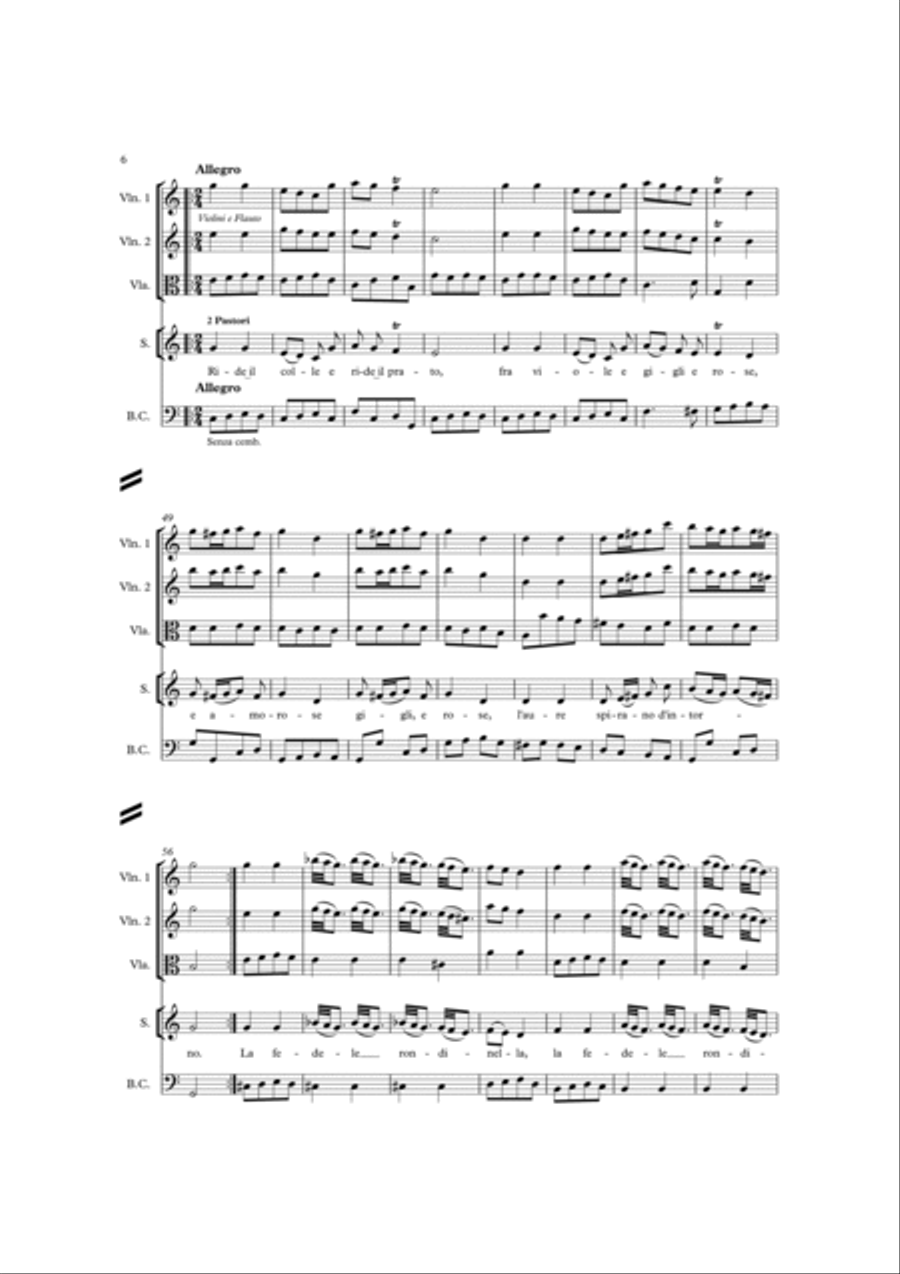 The Vivaldi Album - The most famous arias from Vivaldi's operas - Score Only Chamber Music scores gallery preview page 6