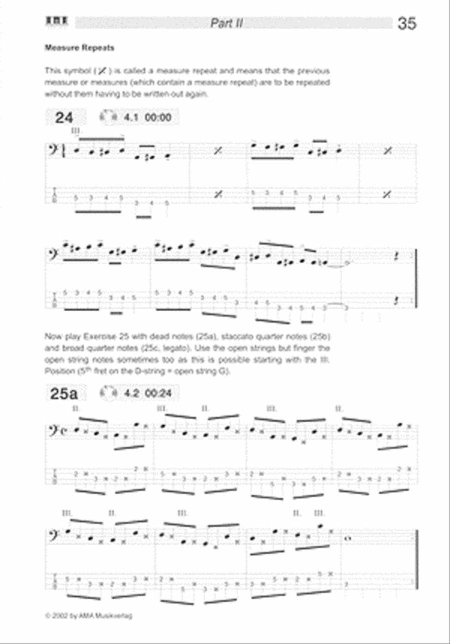 Rock Bass - Rock,Blues,Reggae,Funk,Jazz etc. Bass Guitar scores gallery preview page 2