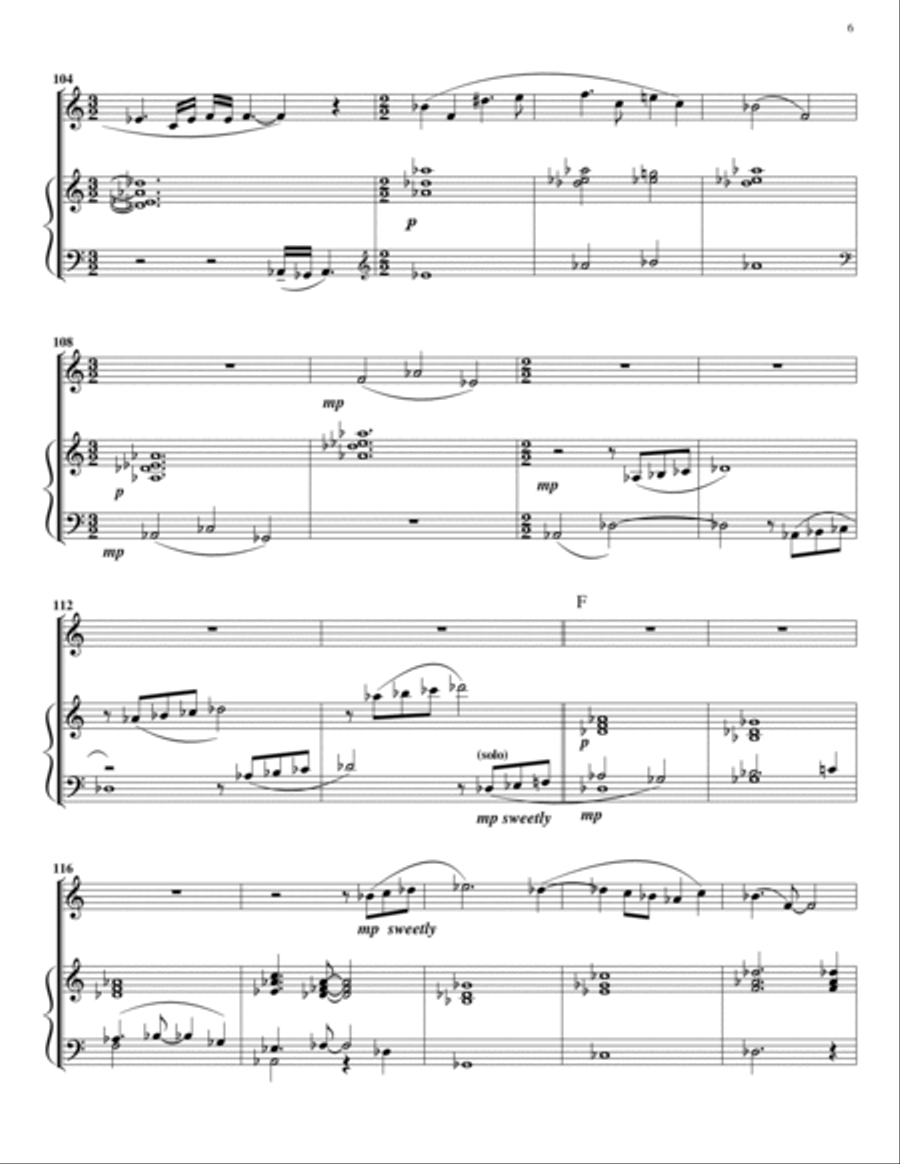 Little Concerto for Alto Clarinet (Piano Reduction) E-Flat Clarinet scores gallery preview page 6