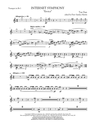Internet Symphony "Eroica" - Bb Trumpet 1