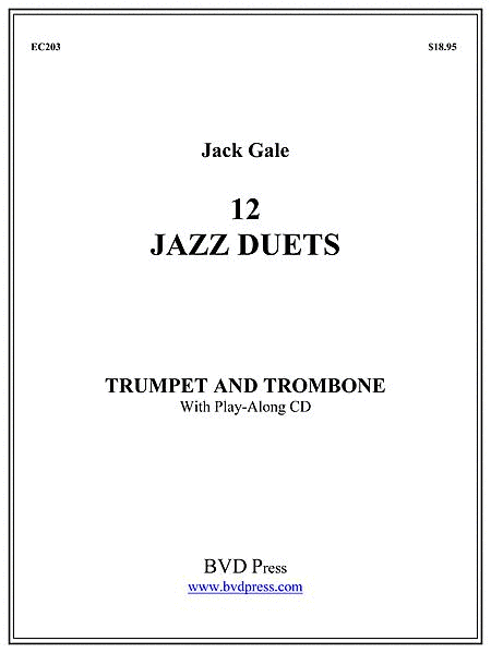 12 Jazz Duets for Trumpet and Trombone