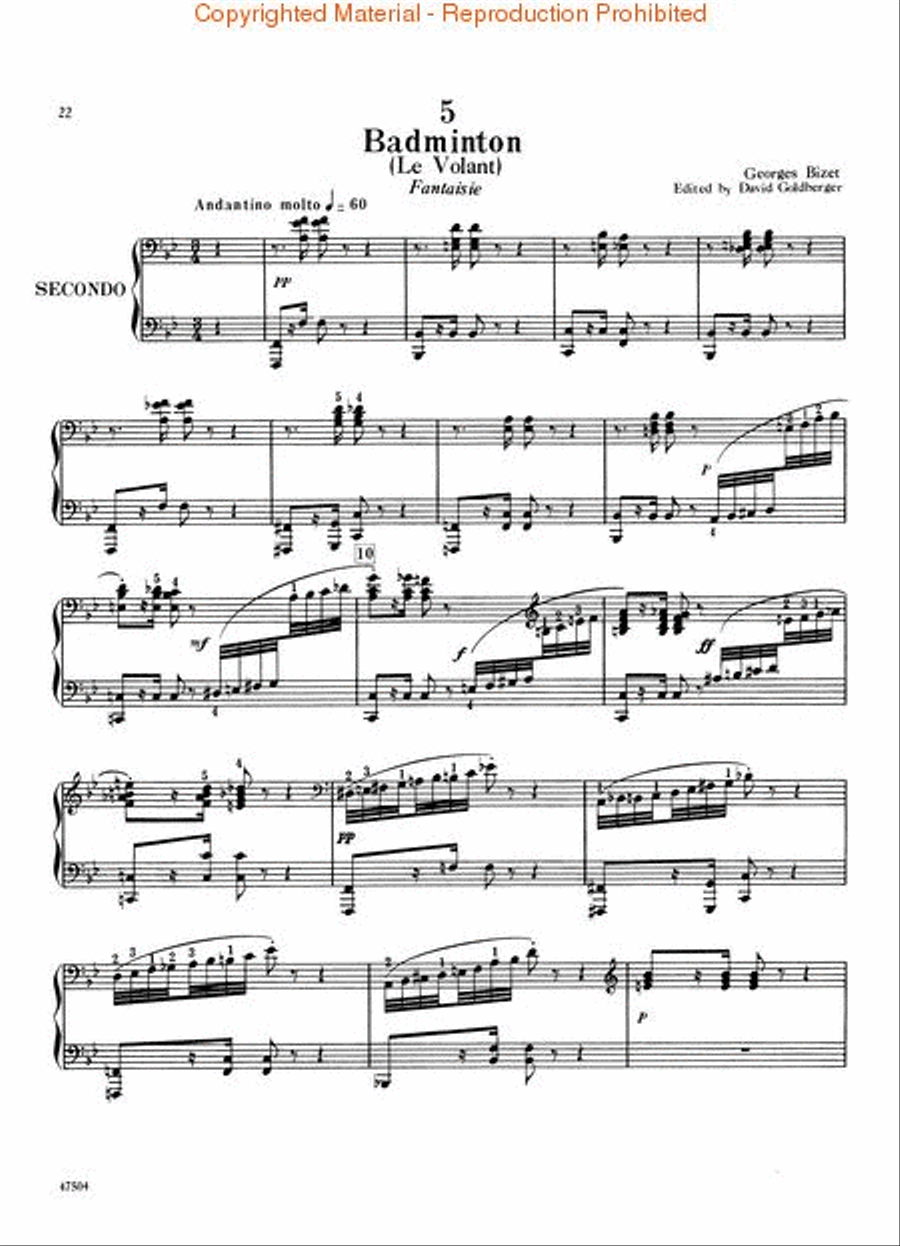 Jeux d'Enfants , Op. 22