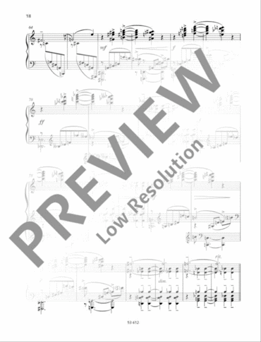 Piano Pieces Piano Pieces Piano Solo scores gallery preview page 19