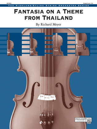 Book cover for Fantasia on a Theme from Thailand