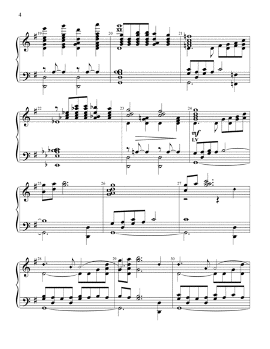 Bells & Chimes for Special Times Handbell Choir scores gallery preview page 44