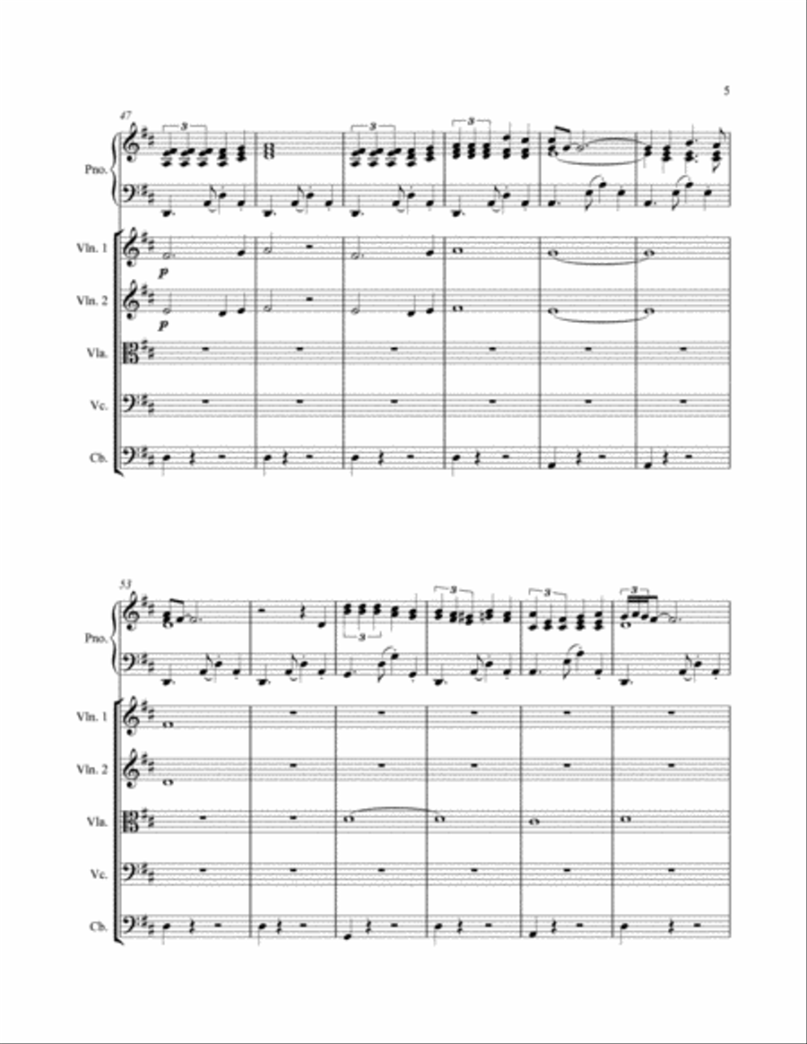 Tango Voluptuoso Tango Voluptuoso String Orchestra scores gallery preview page 5