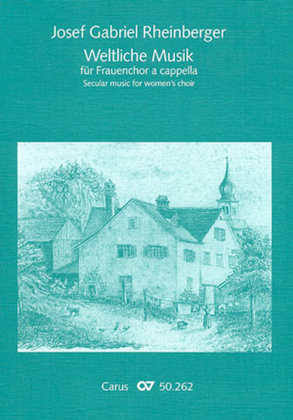 Book cover for Weltliche Musik fur Frauenchor a cappella