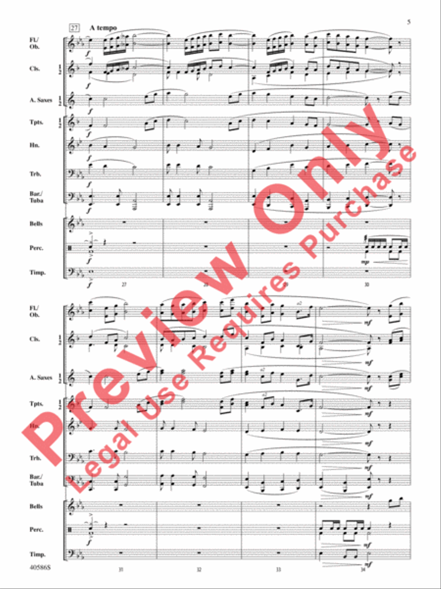 Heartland Heartland Concert Band scores gallery preview page 6