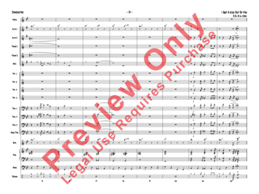 I Get a Kick Out of You Jazz Ensemble scores gallery preview page 16