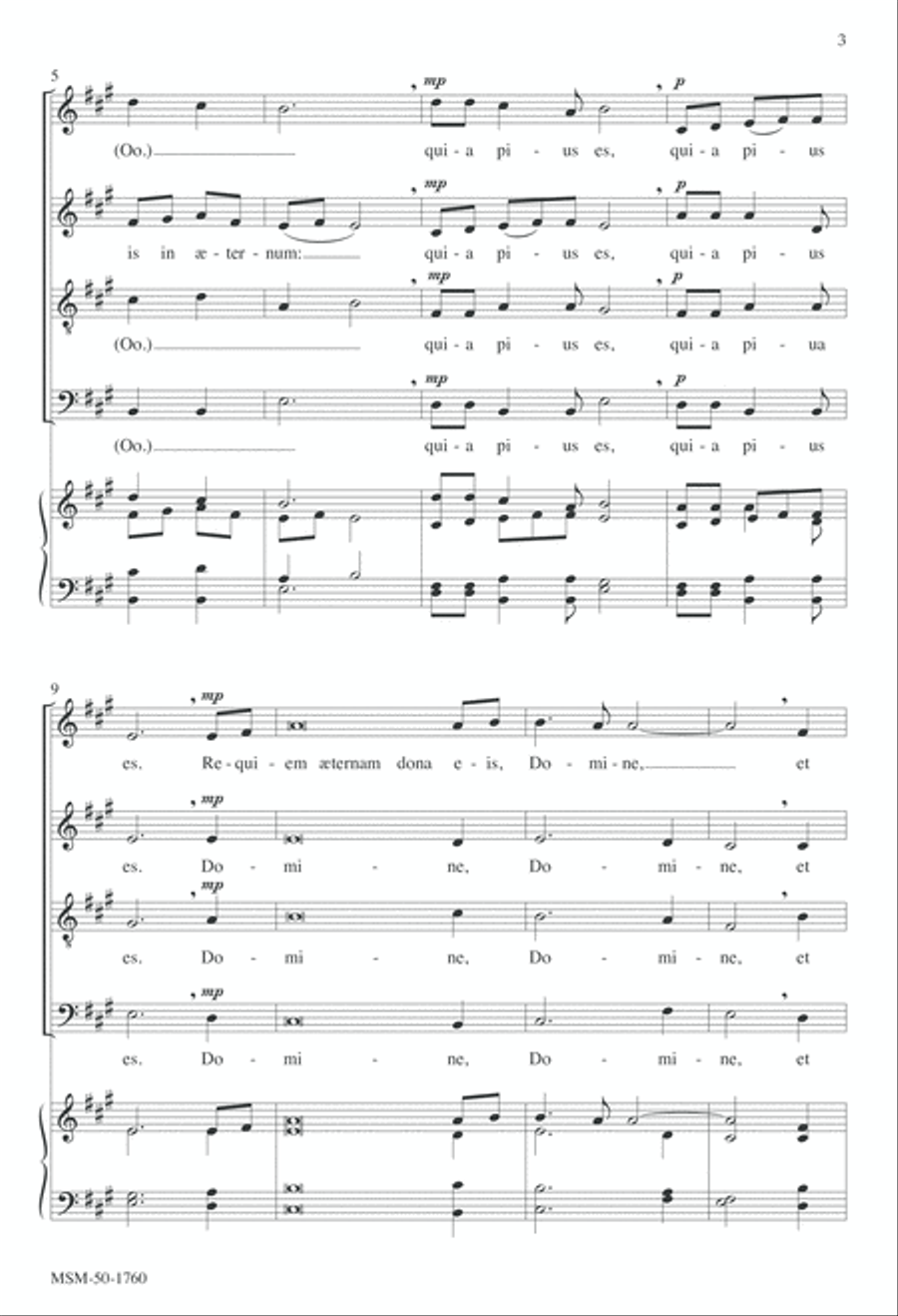 Blessed Are the Dead Divisi scores gallery preview page 3