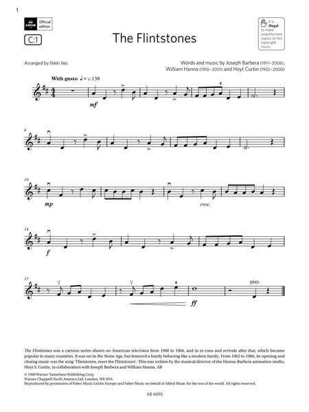 The Flintstones (Grade 1, C1, from the ABRSM Violin Syllabus from 2024)