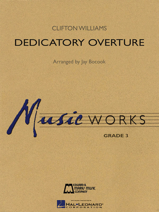 Book cover for Dedicatory Overture