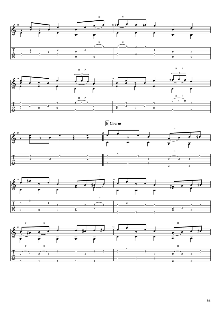 Take Five Electric Guitar scores gallery preview page 3
