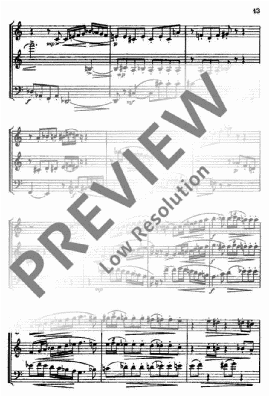 Divertissement Bassoon scores gallery preview page 14