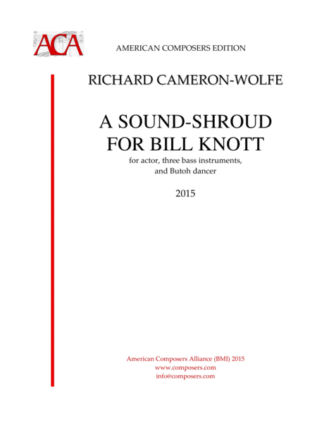 [Cameron-Wolfe] A Sound-Shroud for Bill Knott