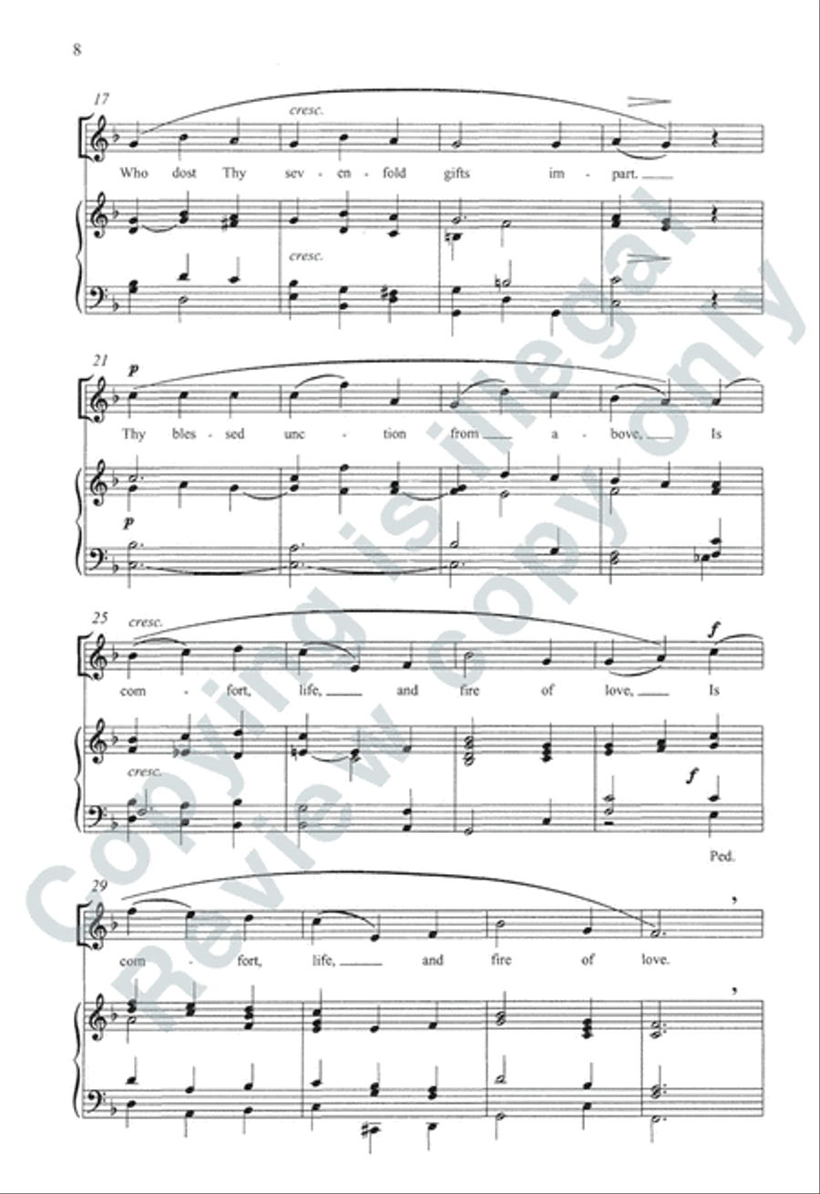 Somerset Anthem Books, Volume III (Holy Spirit) 3-Part scores gallery preview page 24