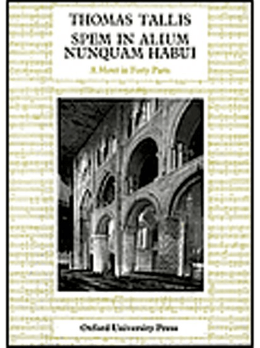 Spem in Alium 4-Part scores gallery preview page 1
