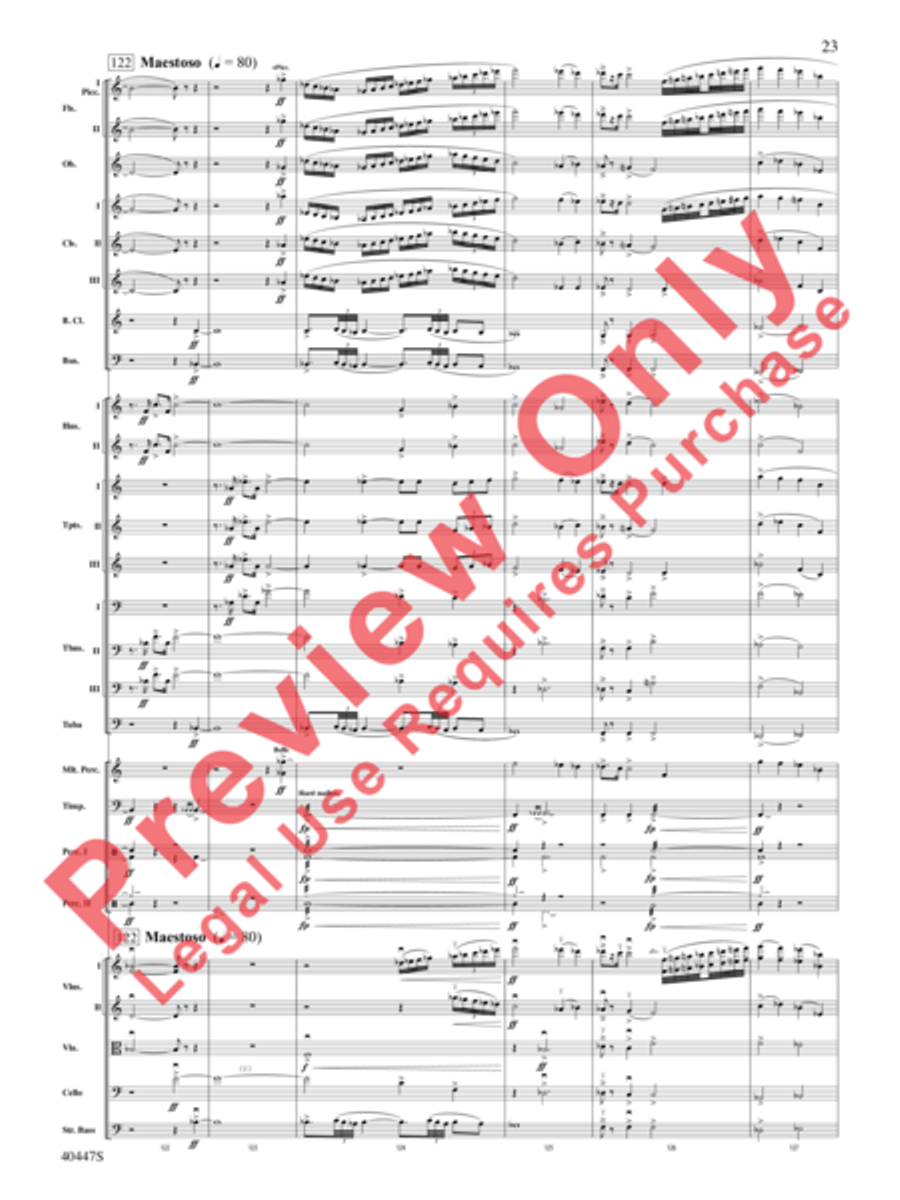 Triumph of the Argonauts Triumph of the Argonauts Full Orchestra scores gallery preview page 24