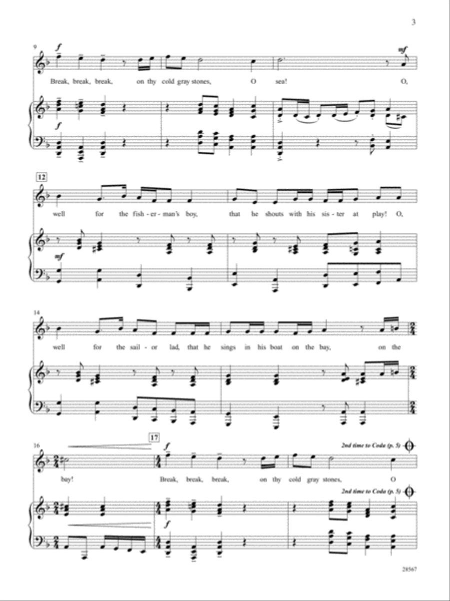 Sing Me a Song Voice scores gallery preview page 4