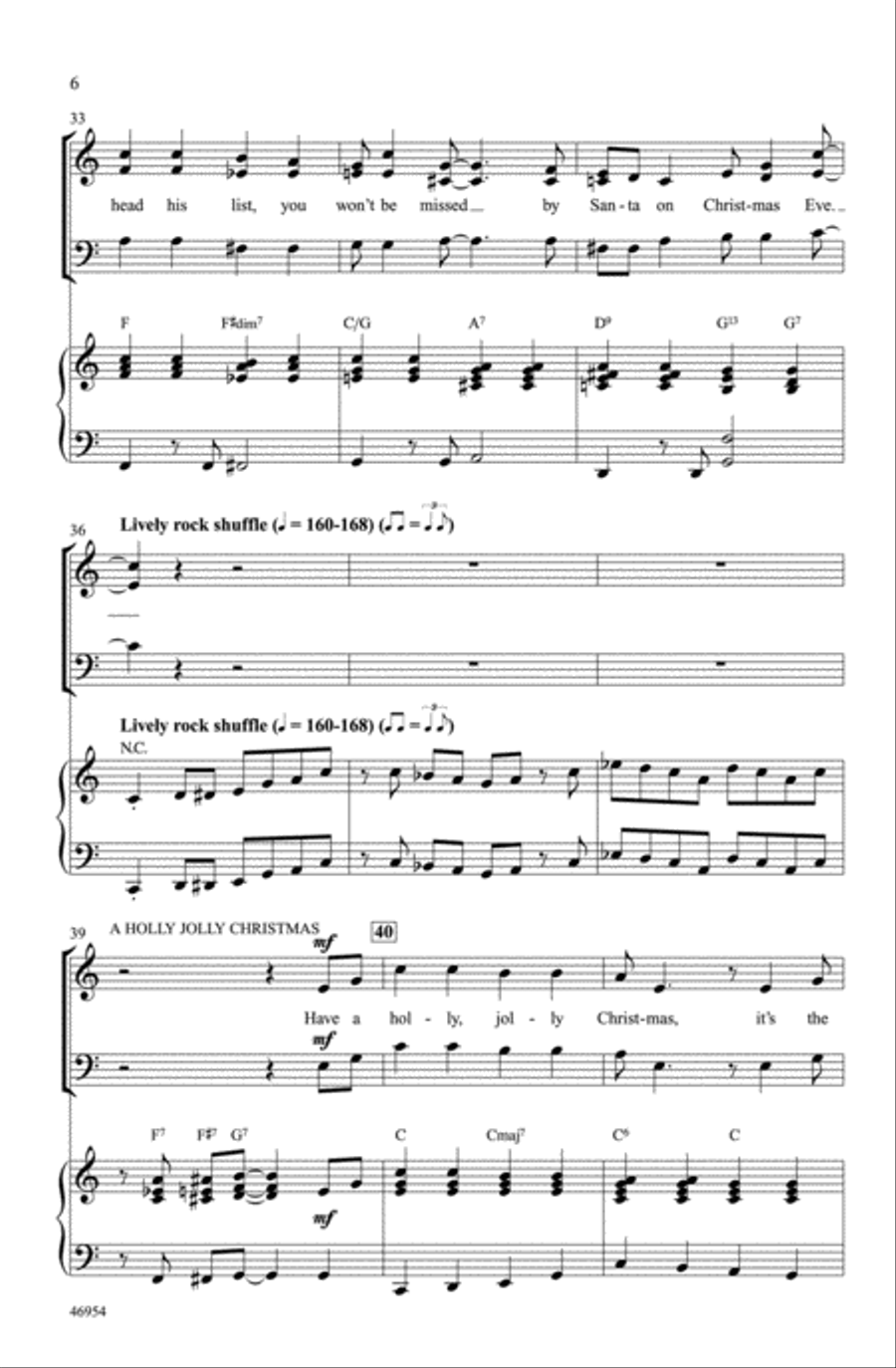 Rockin' Holidays! Choir scores gallery preview page 5
