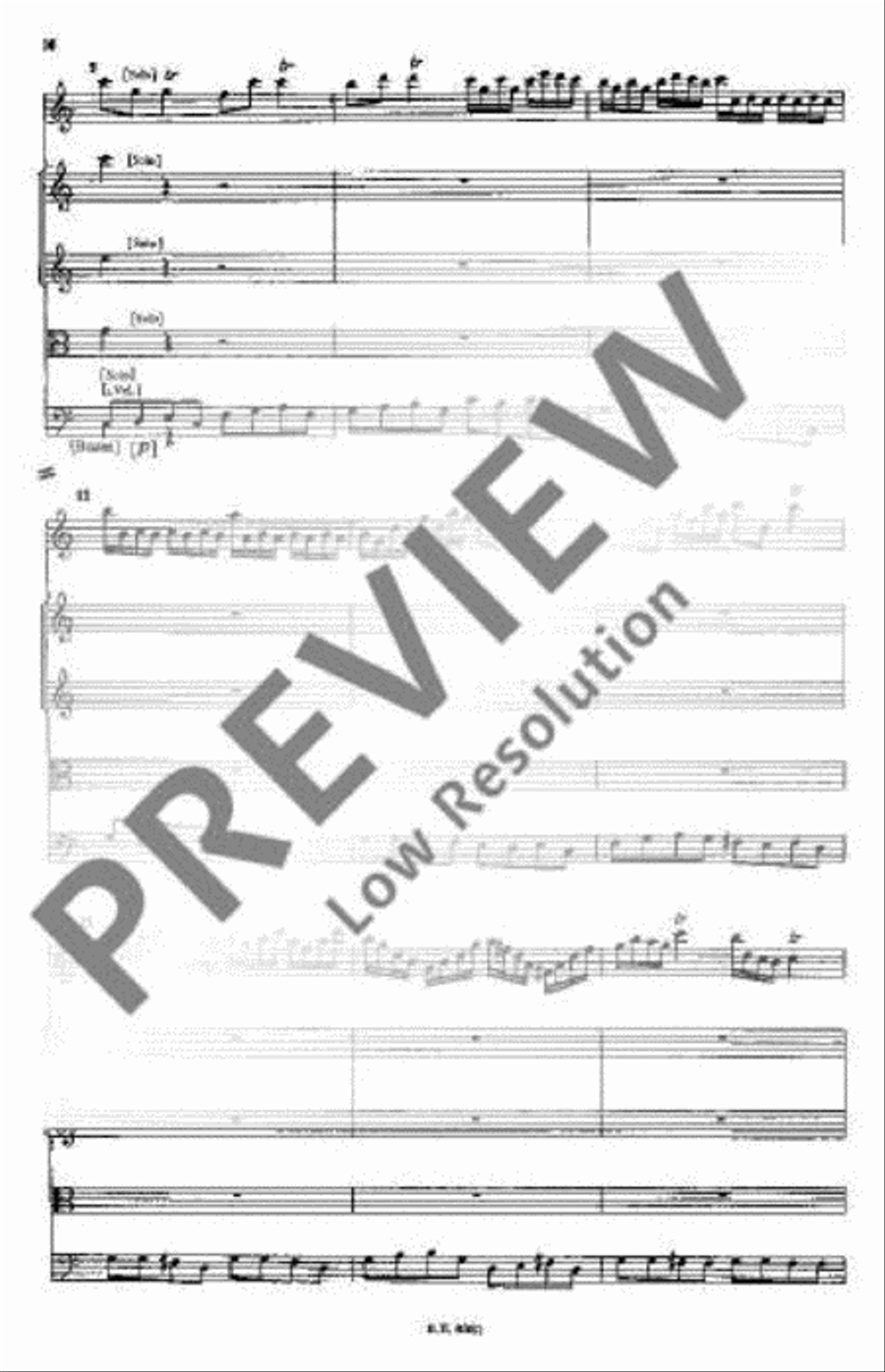 Concerto C major Recorder scores gallery preview page 21