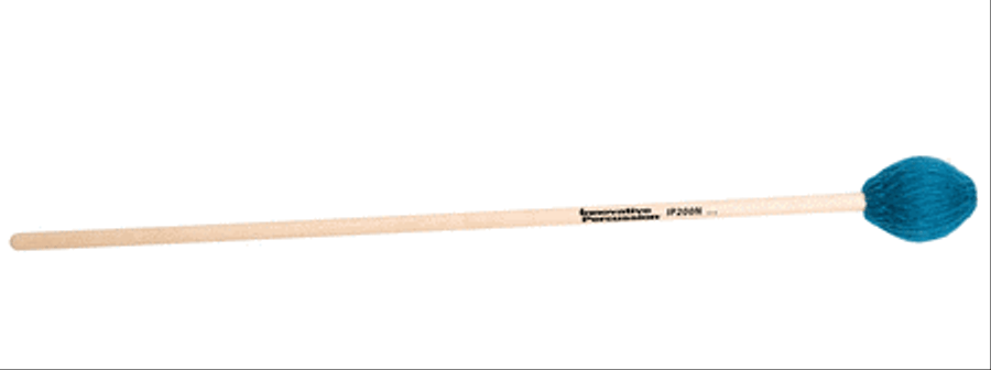 Medium Soft Marimba Mallets - Teal Yarn - Natural Birch Drums scores gallery preview page 1