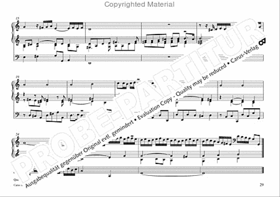 Freiburger Orgelbuch: Stammteil Organ Solo scores gallery preview page 30