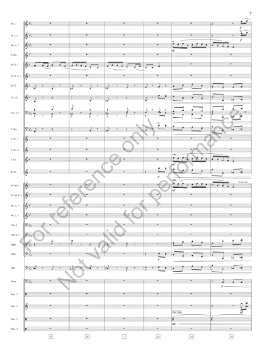 Arkansas Traveler Arkansas Traveler Concert Band scores gallery preview page 8