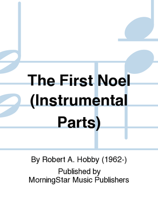 Book cover for The First Noel (Instrumental Parts)