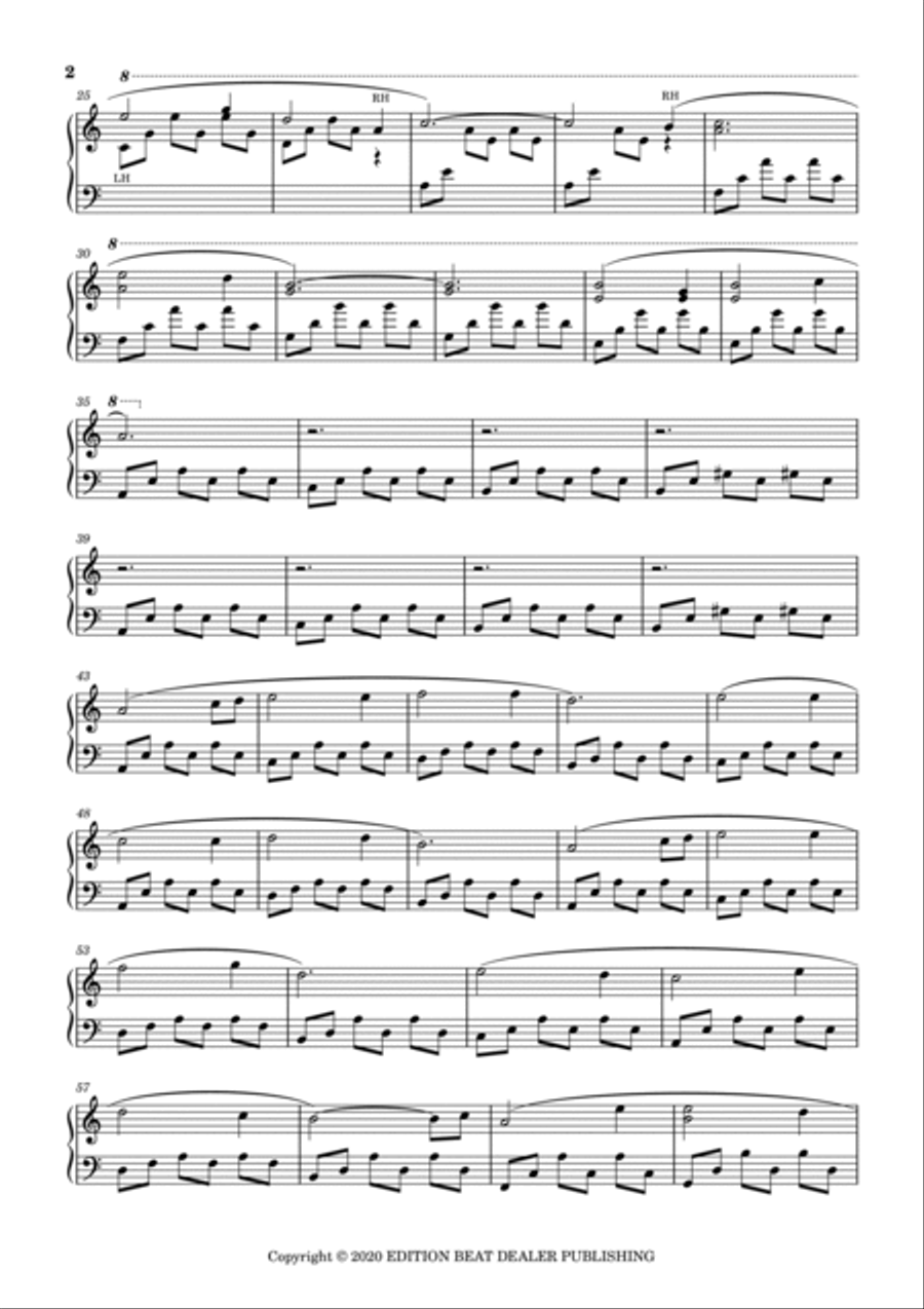 Awareness Piano Solo scores gallery preview page 2
