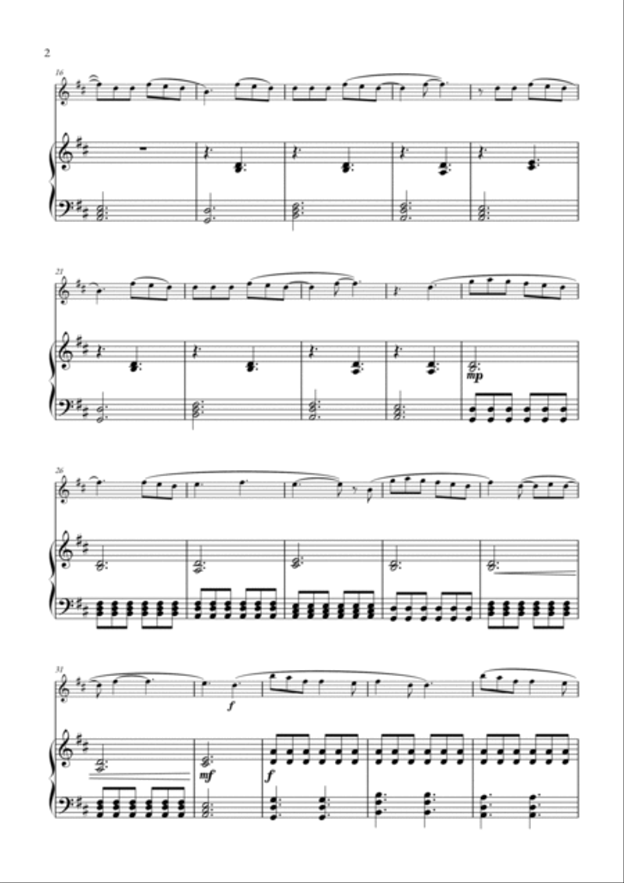 Dandelions Dandelions Piano scores gallery preview page 2
